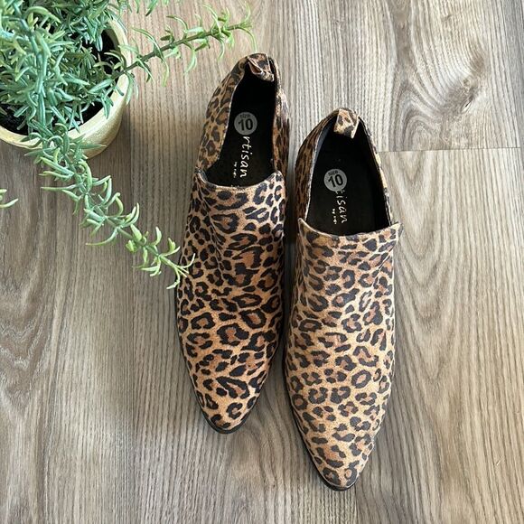 NWOT ZIGI NY ARTISAN LEOPARD ADAL POINTED TOE LOAFER SIZE 10 - Picture 3 of 11